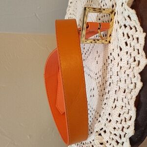 Eliza J Coral Belt 33.5" Size 4